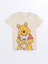 LC Waikiki Crew Neck Short Sleeve Winnie the Pooh Printed Baby Boy Pajama Set